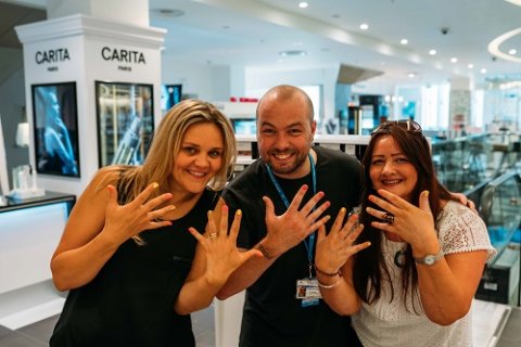 Claire House mums get much needed manicure