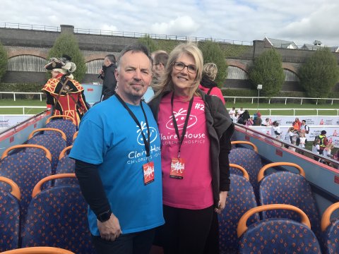 Claire House parents take centre stage at Chester Half Marathon