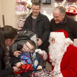 Charlie brings Christmas to Cheshire Oaks