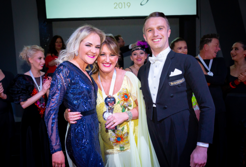 Claire House does Strictly Winner